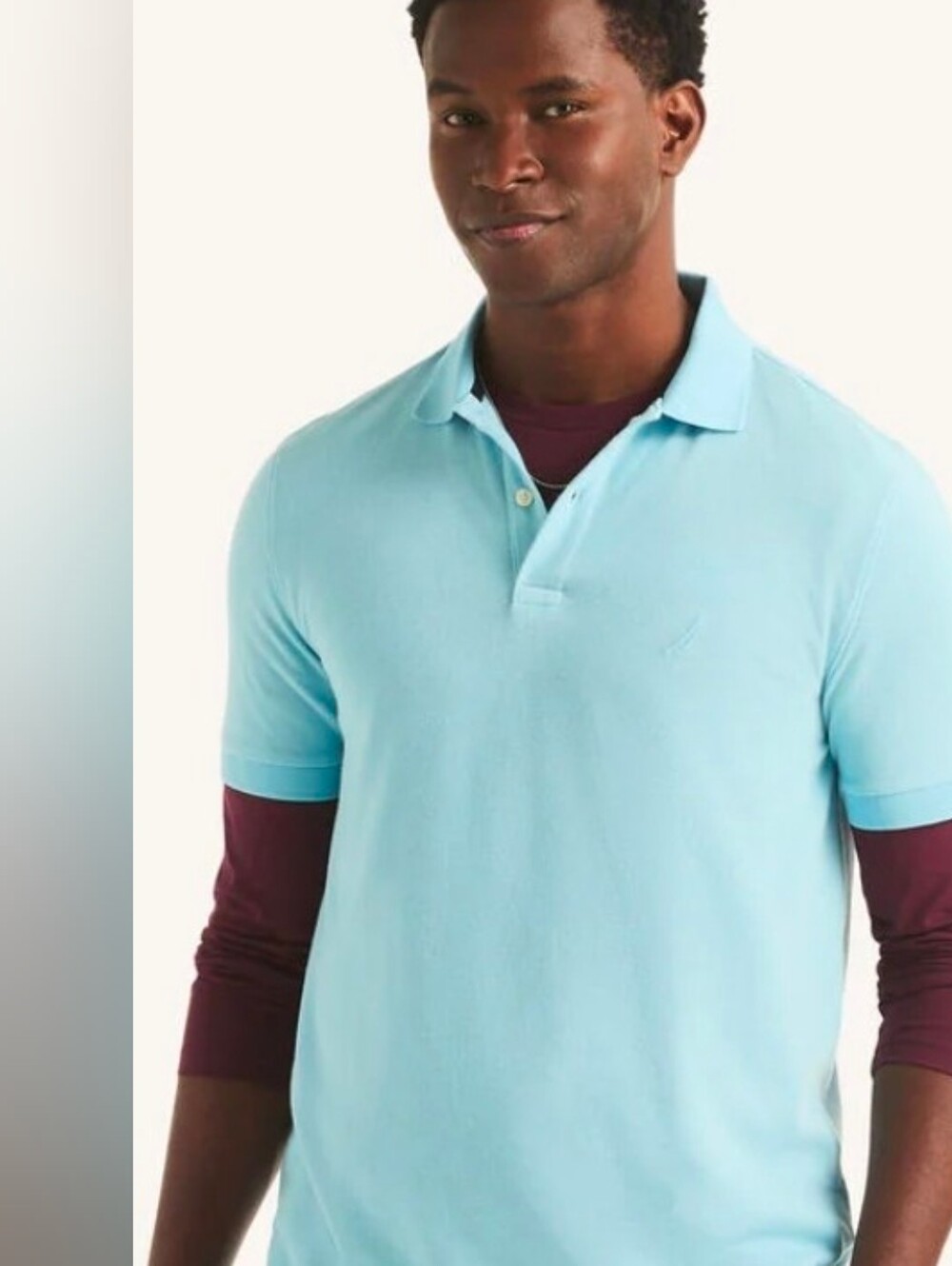 Nautica classic fit deck polo